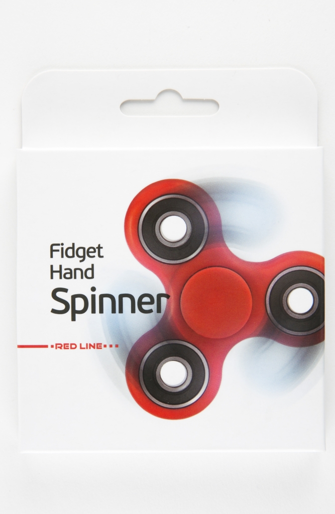 Игрушка - антистресс Fidget Spinner пластик фиолетовый