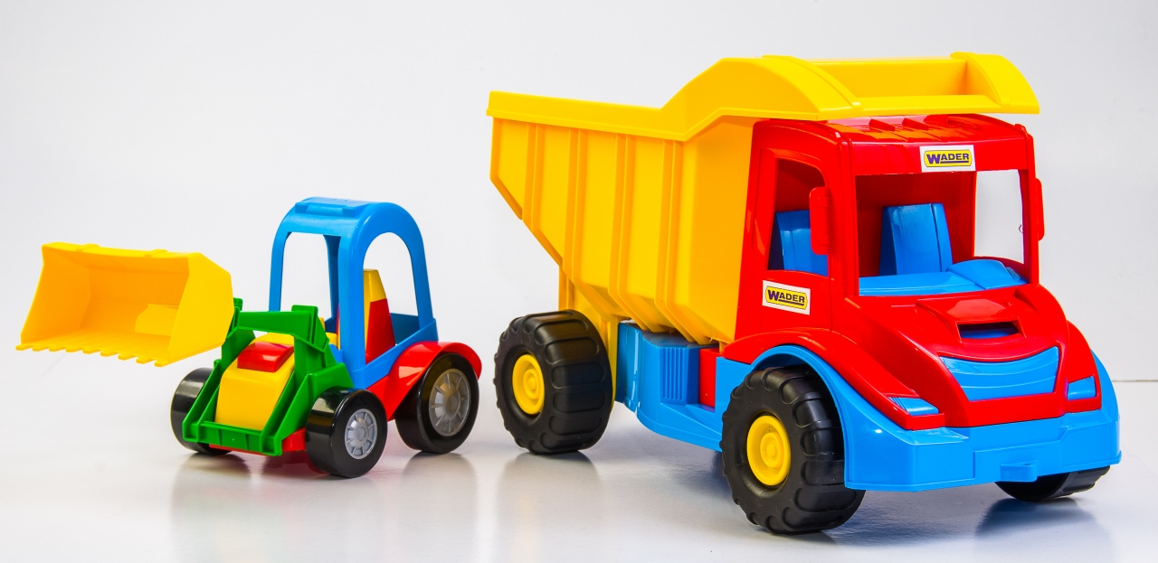 Игрушка Multi Truck грузовик с трактором